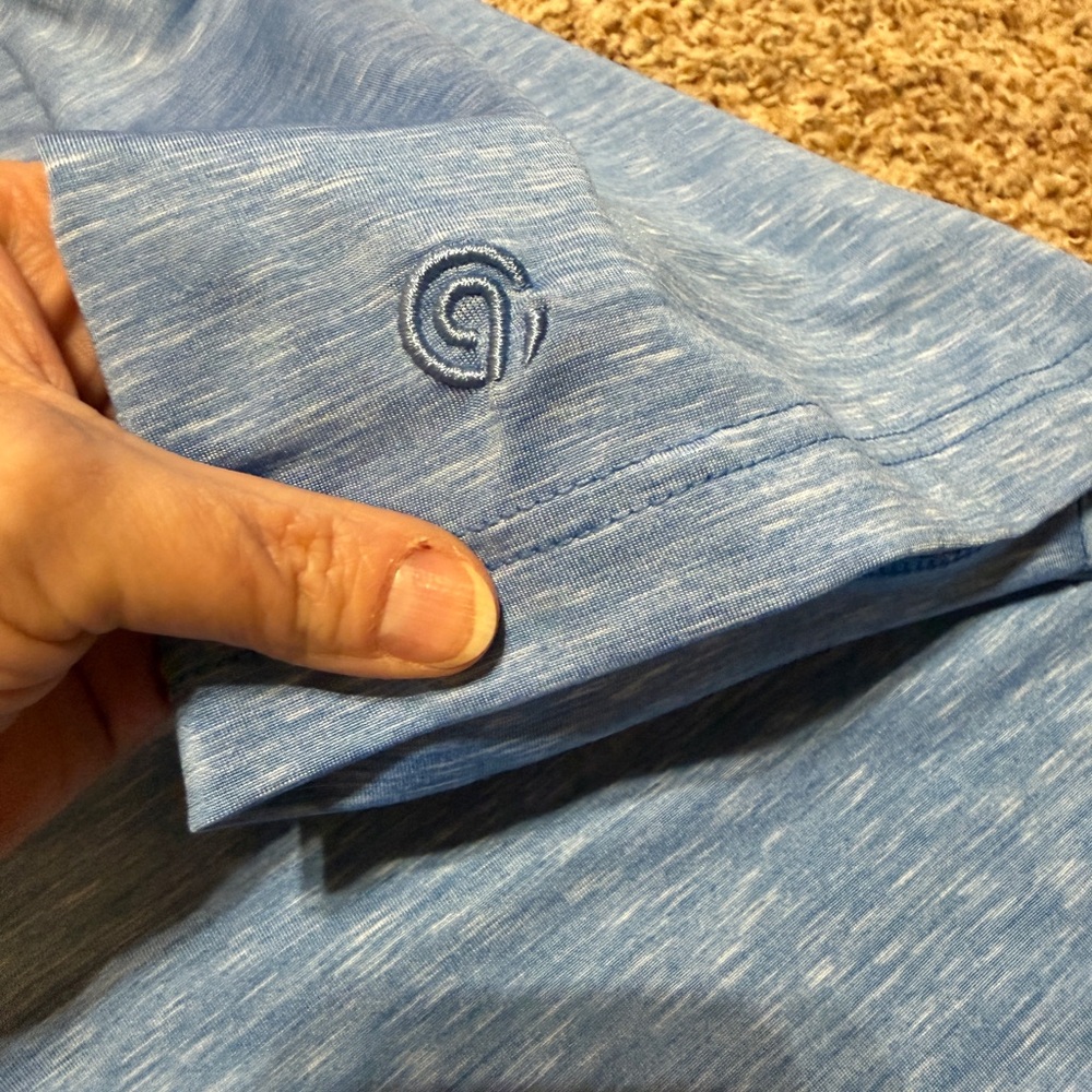 Champion Lightweight Blue Polo Shirt Size XXL 2XL - Picture 4 of 5